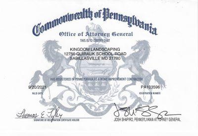 PA License 2020
