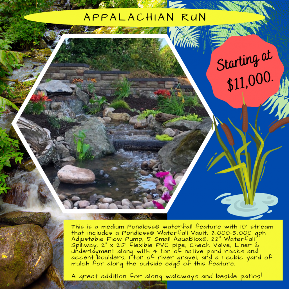 Kingdom Landscaping Pondless Waterfall Builder Appalachian Run