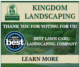 Kingdom Landscaping 2022 Tri-State&#039;s Best Thank You for Voting for Us