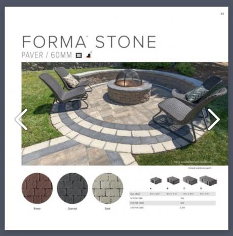 Kingdom Landscaping EP Henry Forma Stone Fire Pit 