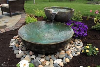 Aquascape Spillway Bowls The Benefits of Water Weekly Tips Kingdom Landscaping Maryland